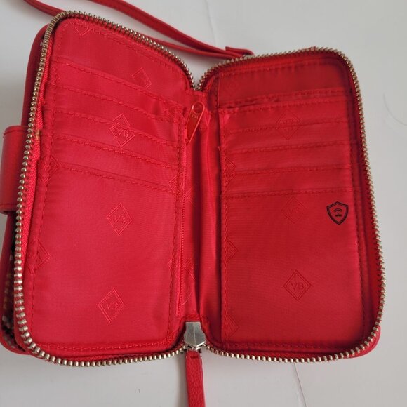 Vera Bradley Wallet Women's Rumba Pink Wristlet Small Pocket Book - Picture 5 of 7